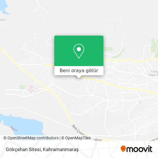 Gökçehan Sitesi harita