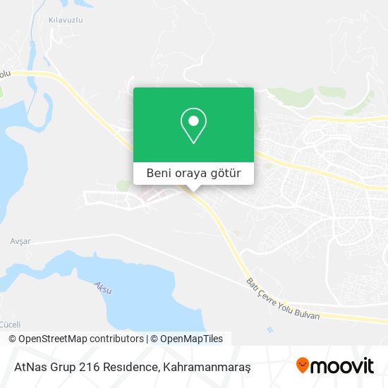 AtNas Grup 216 Resıdence harita