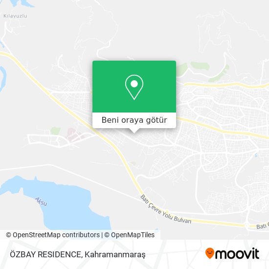 ÖZBAY RESIDENCE harita
