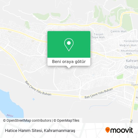 Hatice Hanım Sitesi harita