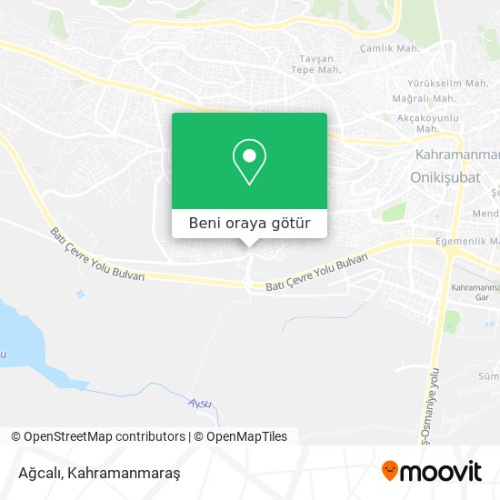 Ağcalı harita