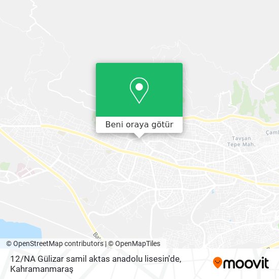 12 / NA Gülizar samil aktas anadolu lisesin'de harita