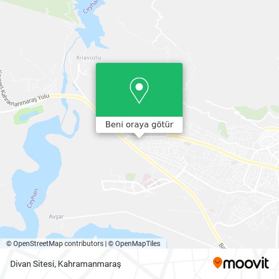 Divan Sitesi harita