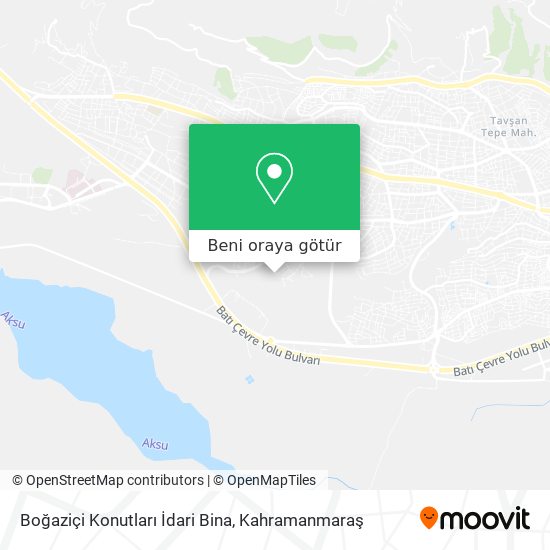 Boğaziçi Konutları İdari Bina harita