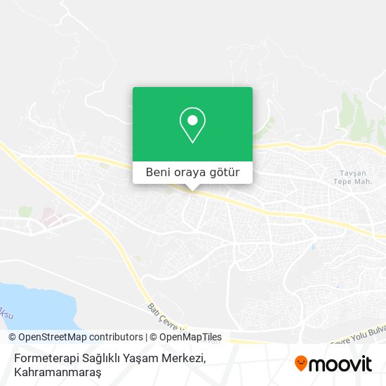 Formeterapi Sağlıklı Yaşam Merkezi harita