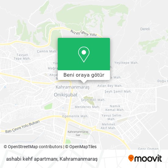 ashabi kehf apartmanı harita