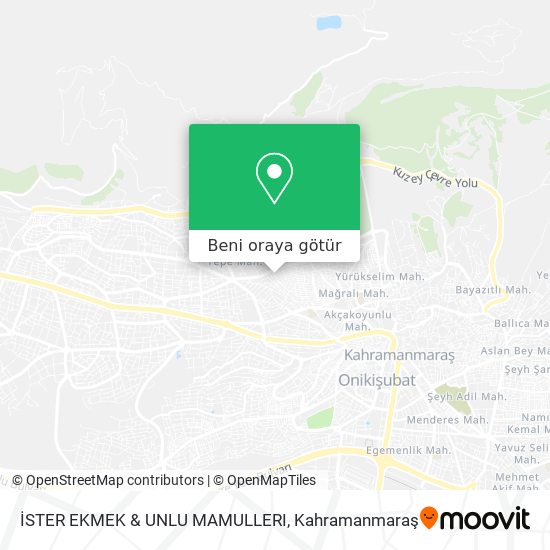 İSTER EKMEK & UNLU MAMULLERI harita