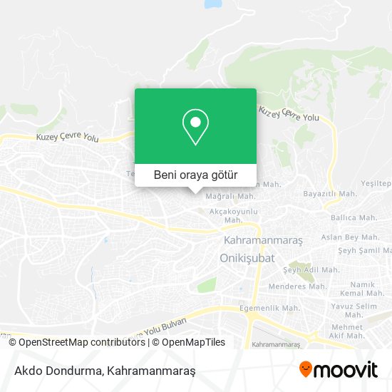 Akdo Dondurma harita