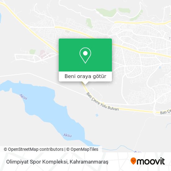 Olimpiyat Spor Kompleksi harita