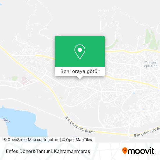 Enfes Döner&Tantuni harita