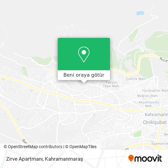 Zirve Apartmanı harita