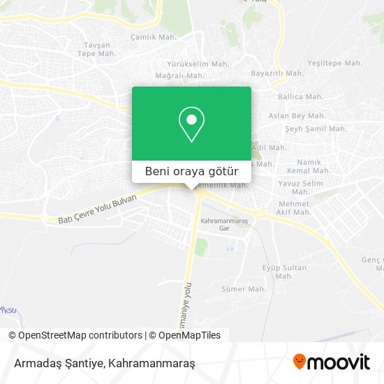 Armadaş Şantiye harita