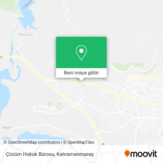 Çözüm Hukuk Bürosu harita