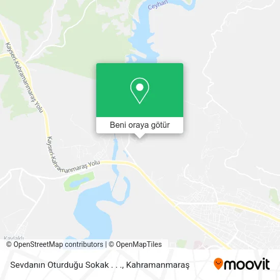 Sevdanın Oturduğu Sokak . . . harita