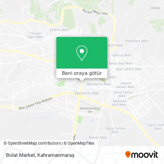 Bolat Market harita