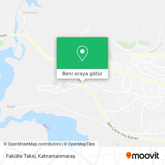 Fakülte Taksi harita