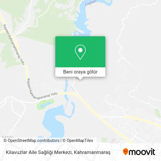 Kilavuzlar Aile Sağliği Merkezi harita