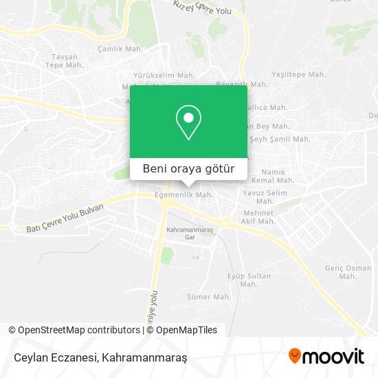 Ceylan Eczanesi harita