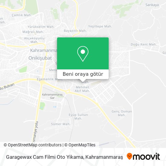 Garagewax Cam Filmi Oto Yikama harita