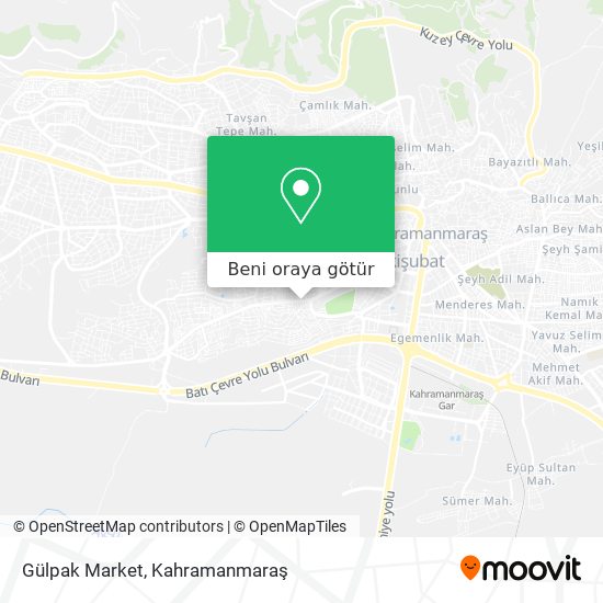 Gülpak Market harita
