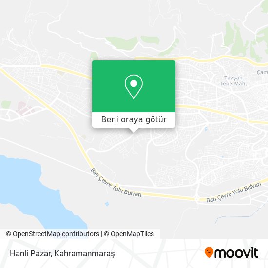 Hanli Pazar harita