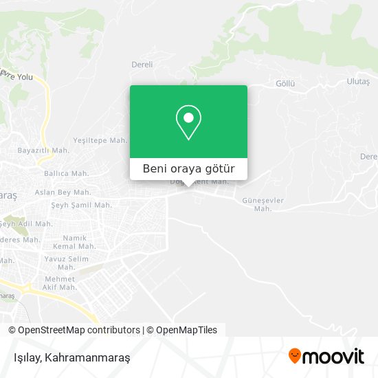 Işılay harita