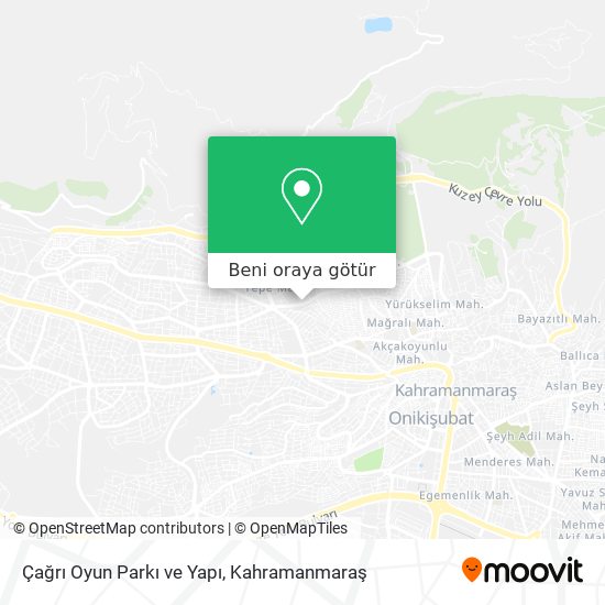 Çağrı Oyun Parkı ve Yapı harita