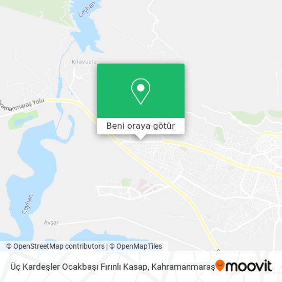 Üç Kardeşler Ocakbaşı Fırınlı Kasap harita