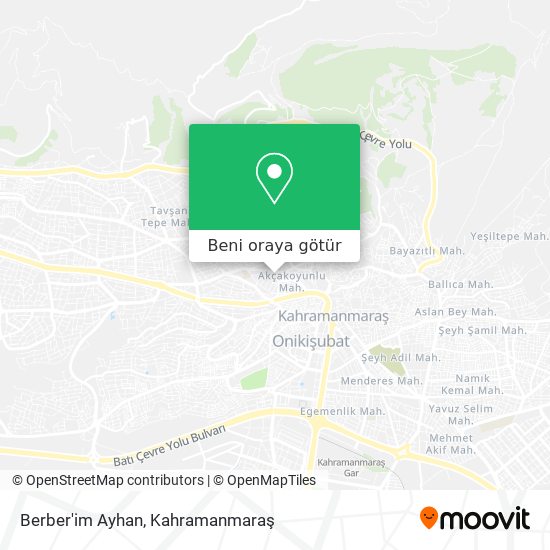Berber'im Ayhan harita