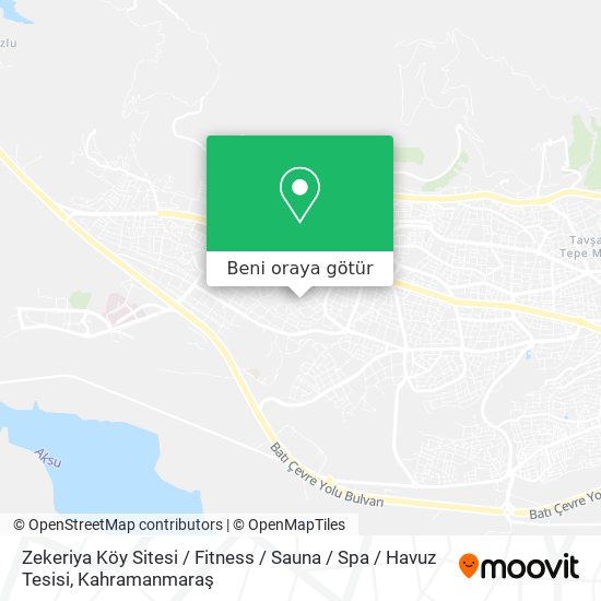 Zekeriya Köy Sitesi / Fitness / Sauna / Spa / Havuz Tesisi harita