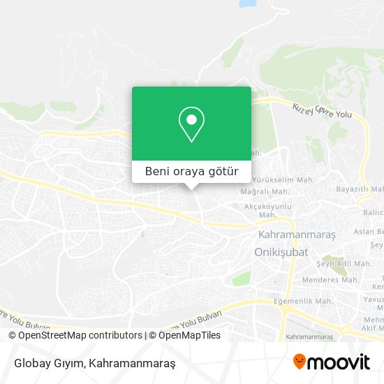 Globay Gıyım harita