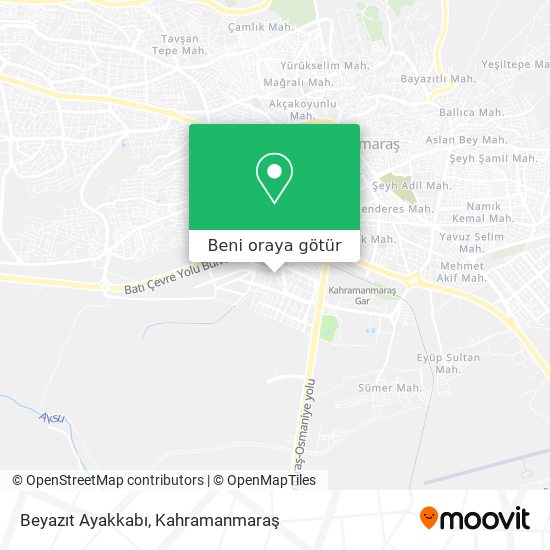Beyazıt Ayakkabı harita