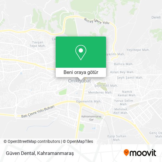Güven Dental harita