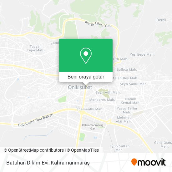 Batuhan Dikim Evi harita