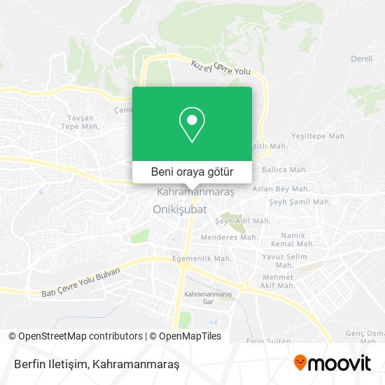 Berfin Iletişim harita