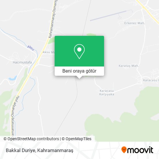 Bakkal Duriye harita