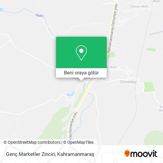 Genç Marketler Zinciri harita