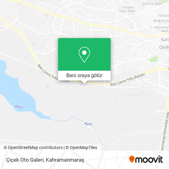 Çiçek Oto Galeri harita