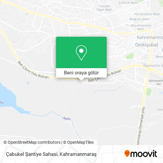 Çabukel Şantiye Sahasi harita