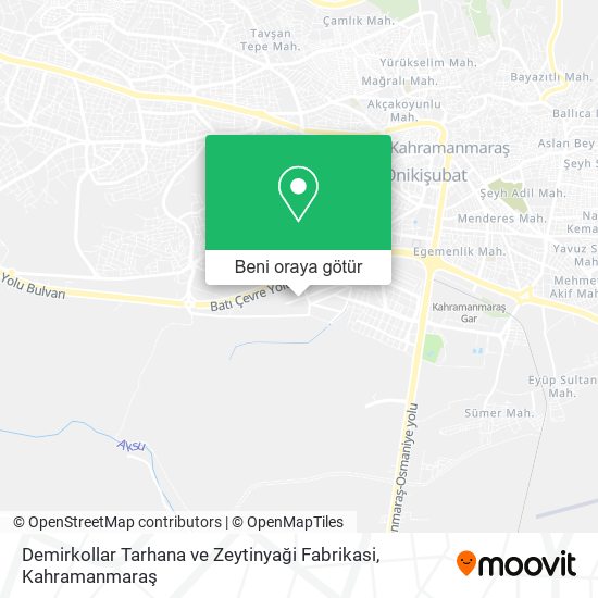 Demirkollar Tarhana ve Zeytinyaği Fabrikasi harita
