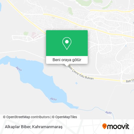 Alkaplar Biber harita