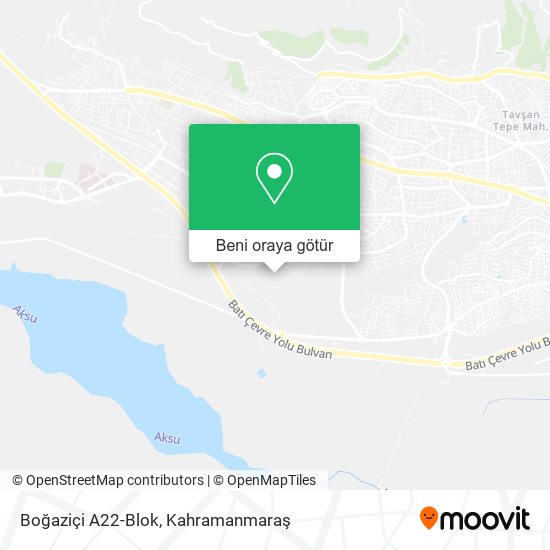 Boğaziçi A22-Blok harita