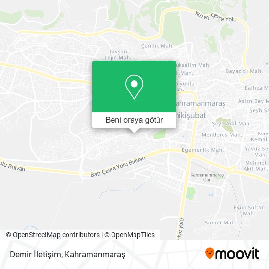 Demir İletişim harita