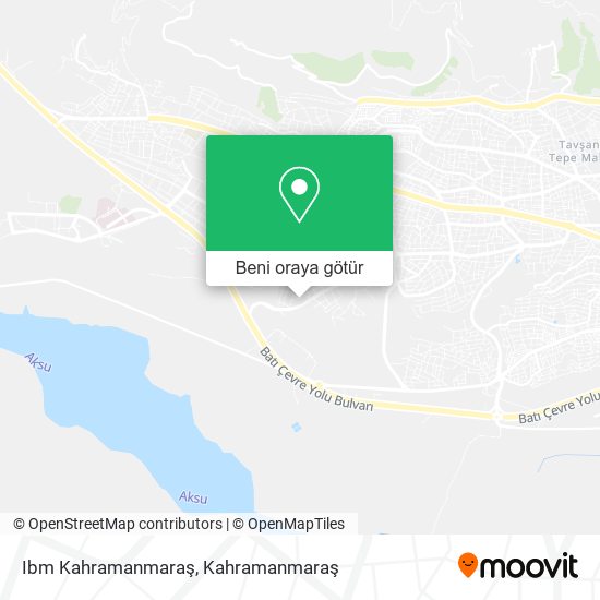Ibm Kahramanmaraş harita