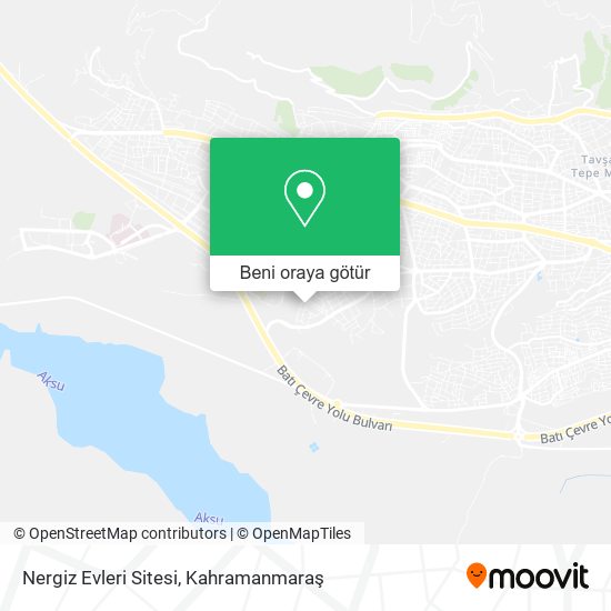 Nergiz Evleri Sitesi harita