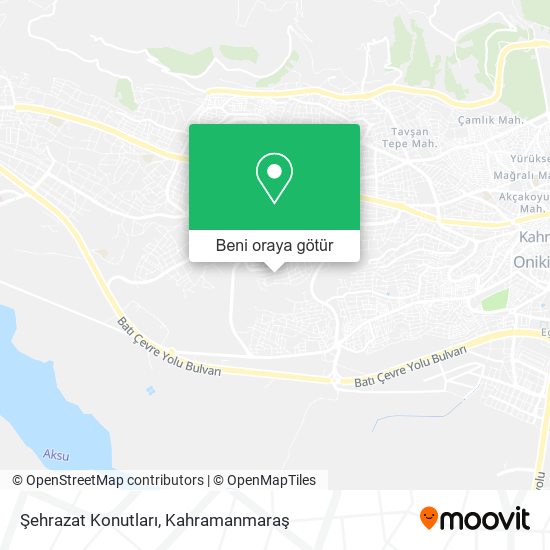 Şehrazat Konutları harita