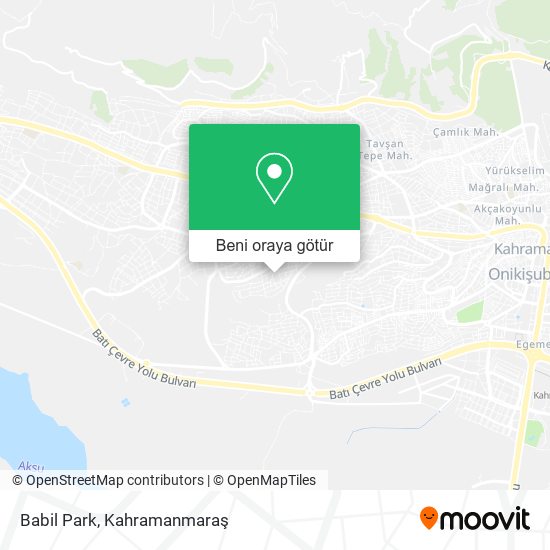 Babil Park harita