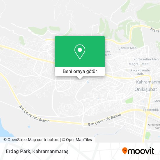 Erdağ Park harita