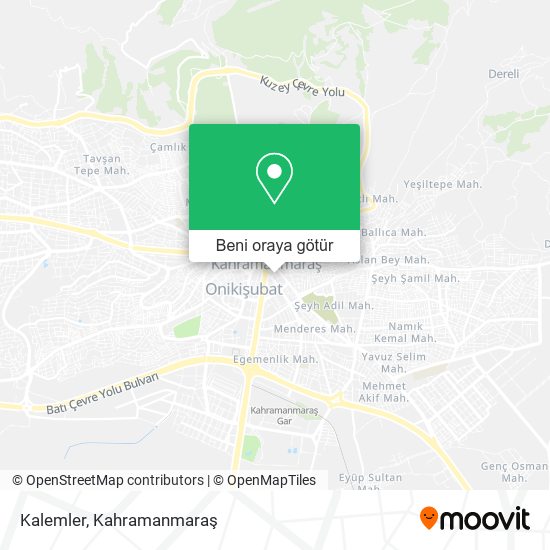Kalemler harita