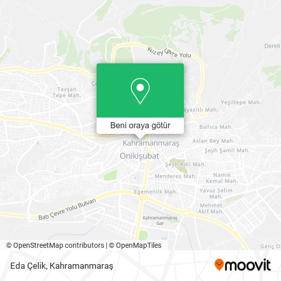Eda Çelik harita